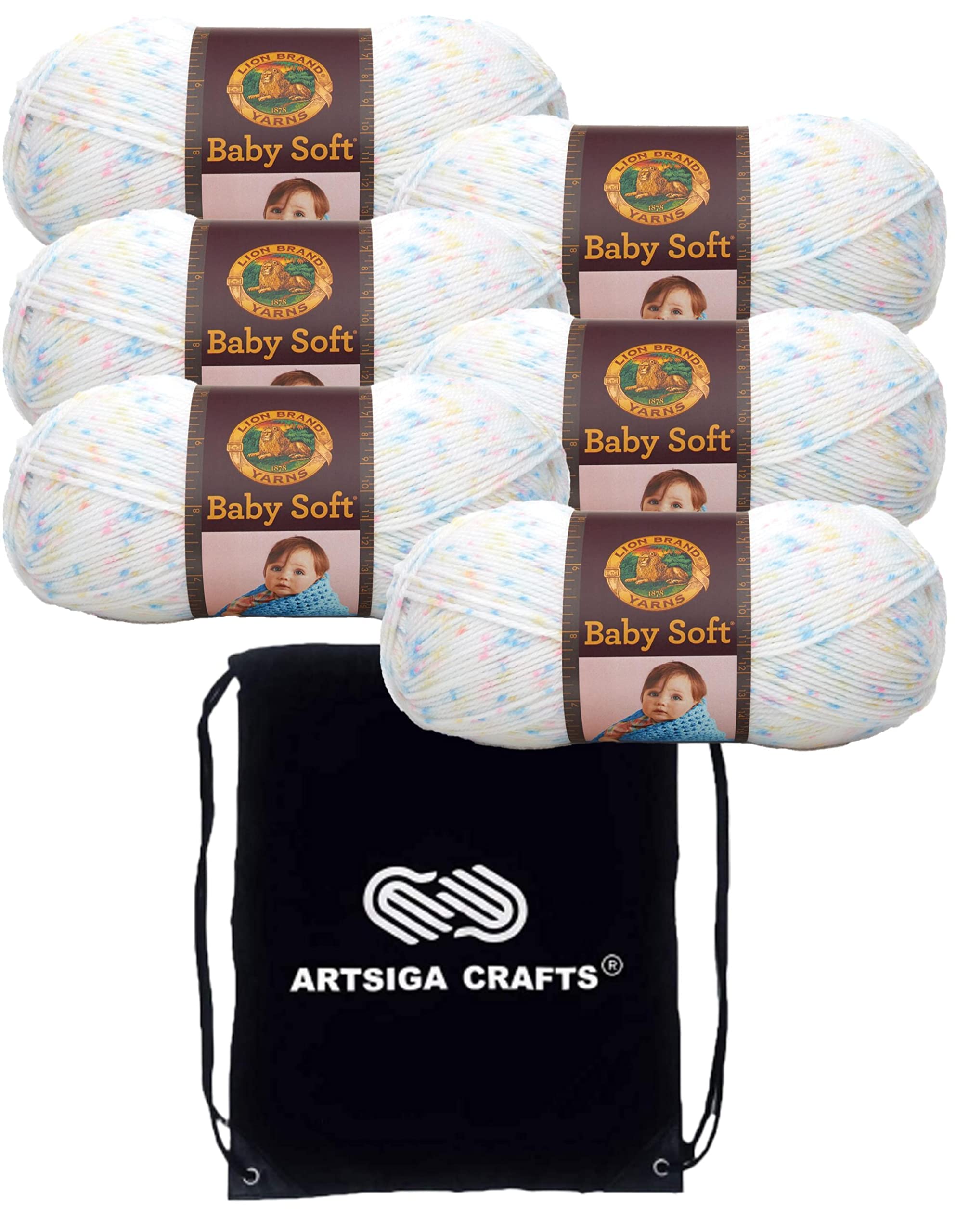 Lion Brand Baby Soft Twinkle Print 920-293 Acrylic Yarn for Crocheting and Knitting
| Lion Brand Baby Soft Twinkle Prin